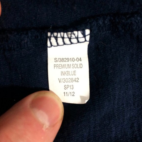 Old Navy Boys S 6-7 Navy Embroidered Lion Tshirt - Picture 3 of 5